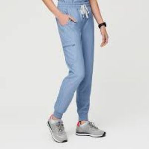 FIGS Heather Indigo Zamora High Waisted